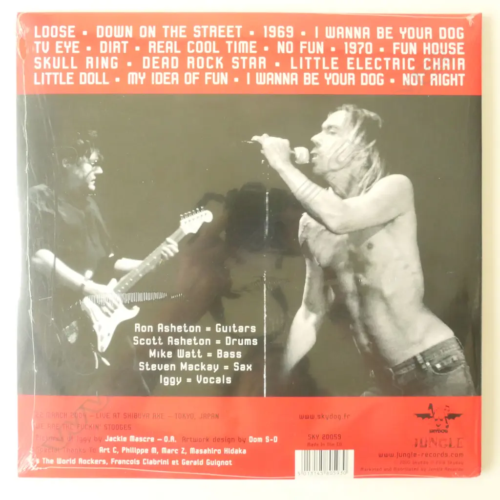 The Stooges, Telluric Chaos (Sealed Album) Image 1++